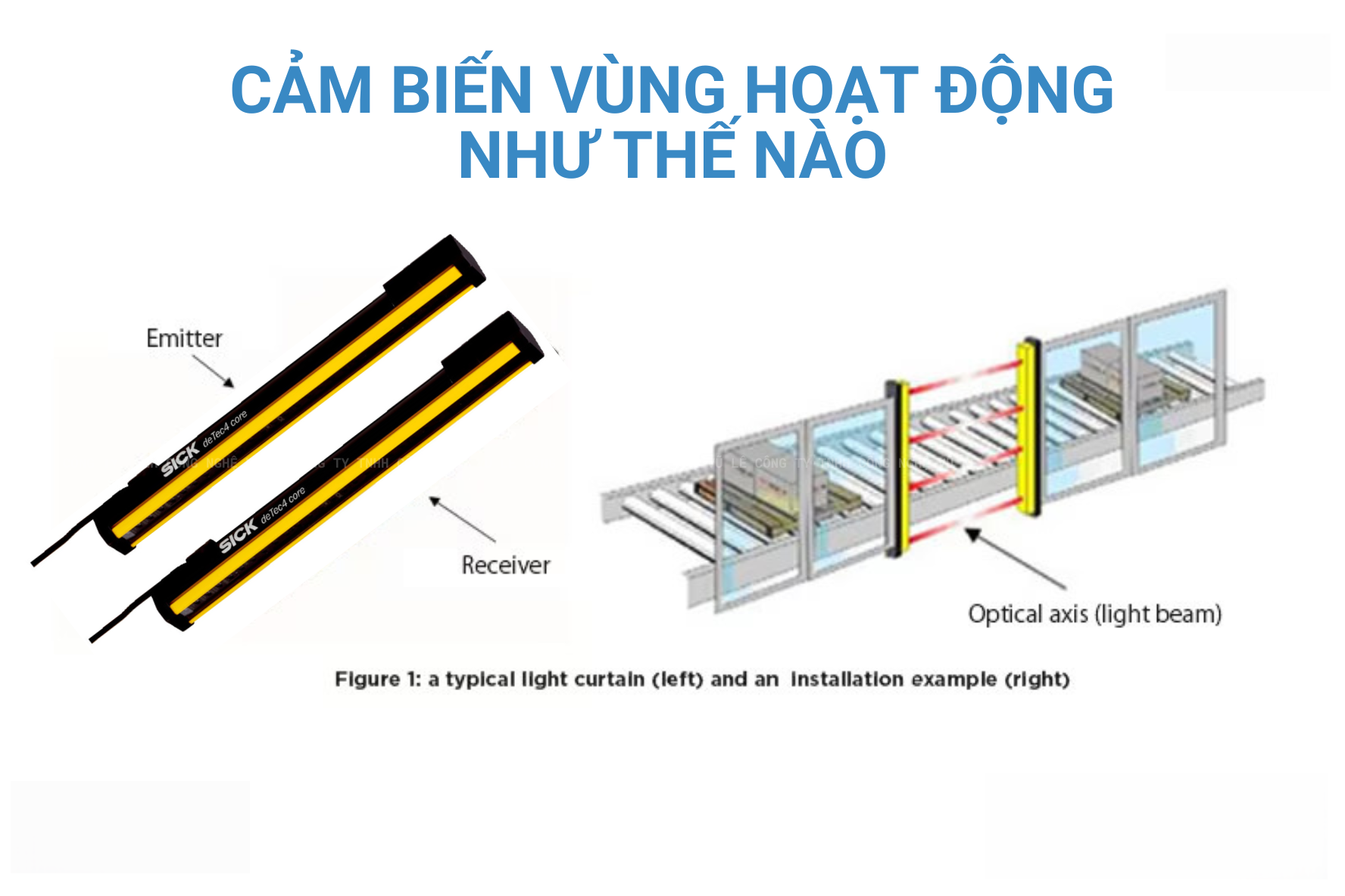 Cách hoạt động của cảm biến vùng Autonics | Hải Phòng Tech