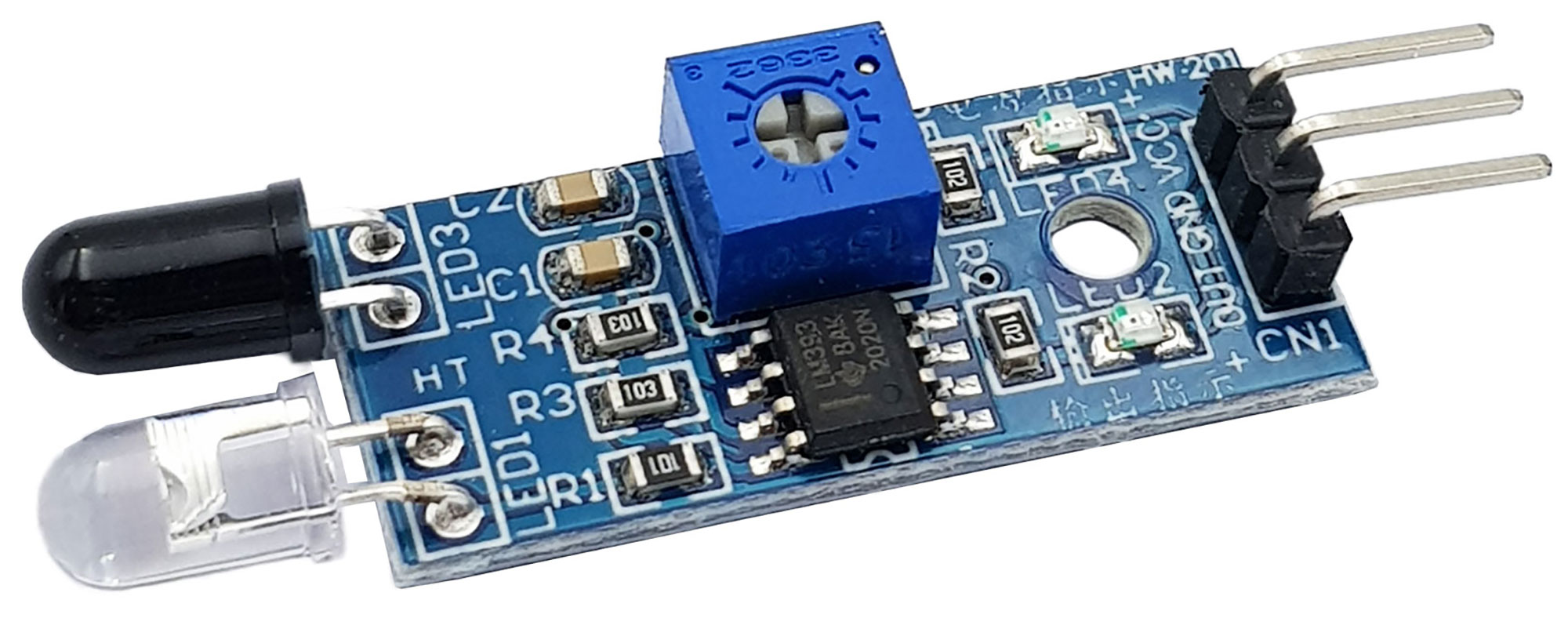 Cảm biến hồng ngoại – Infrared Sensor | Hải Phòng Tech