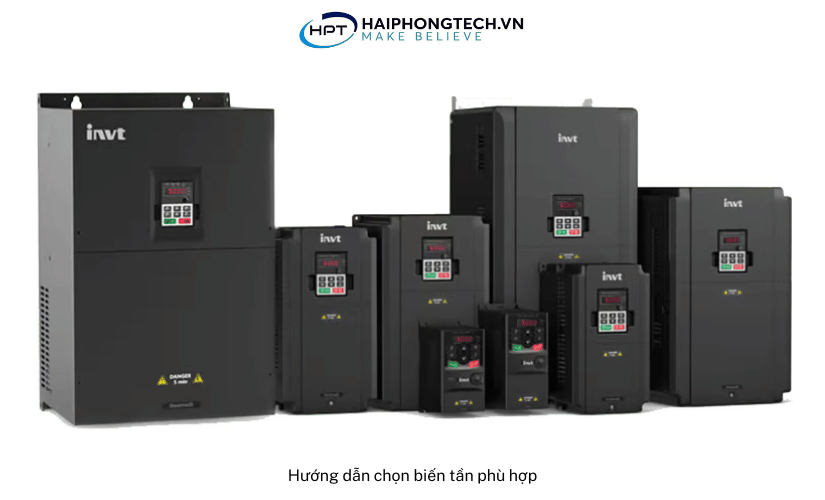 Hướng dẫn chọn biến tần phù hợp | Hải Phòng Tech