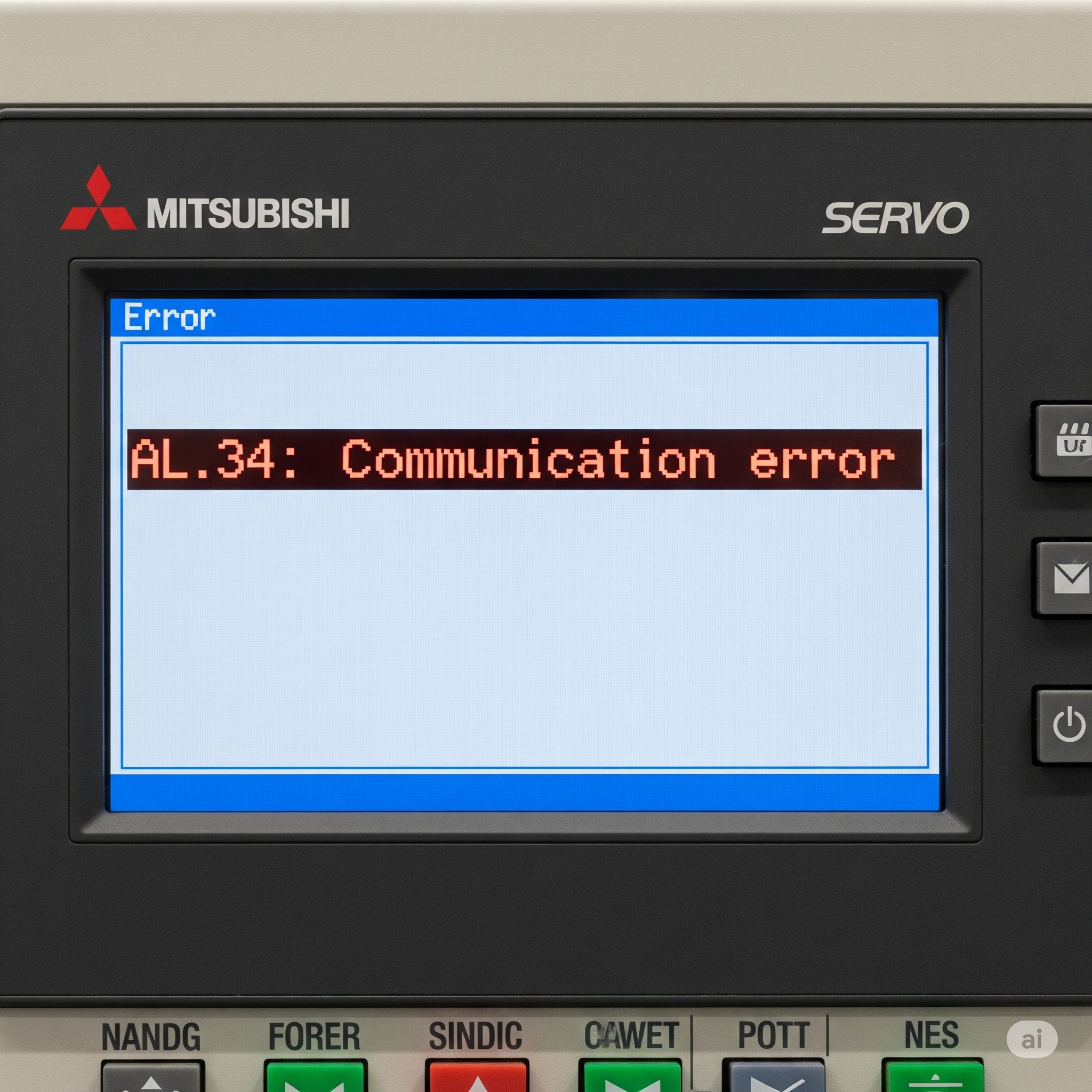 Servo Mitsubishi Loi-AL.34-AL.36-AL.8E-Loi-Truyen-thong | Hải Phòng Tech