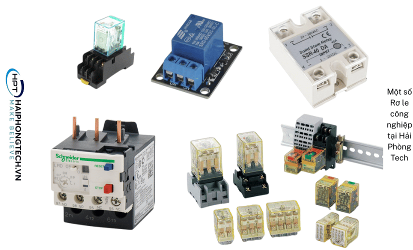 Một số Rơ le công nghiệp tại Hải Phòng Tech | Hải Phòng Tech
