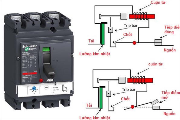 Nguyên lý hoạt động của Aptomat Chống Giật | Hải Phòng Tech