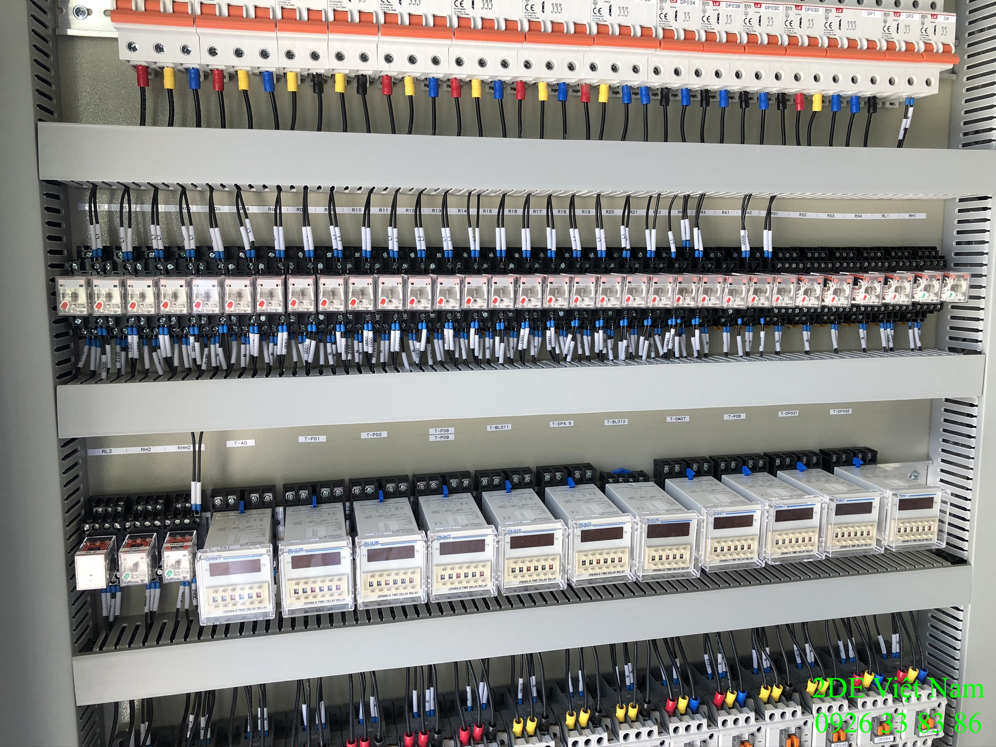 Ứng dụng trong tủ điện & tủ điều khiển | Hải Phòng Tech