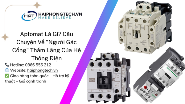 Aptomat Là Gì? Câu Chuyện Về "Người Gác Cổng" Thầm Lặng Của Hệ Thống Điện | Hải Phòng Tech